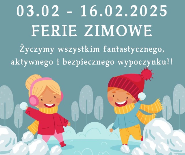 Plakat informacyjny