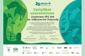 certyfikat sprzątanie świata
