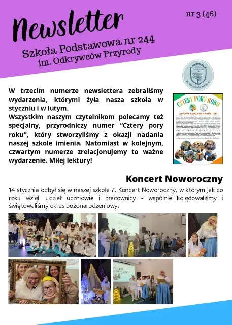 Plakat informacyjny