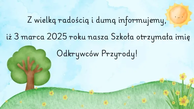 Plakat informacyjny