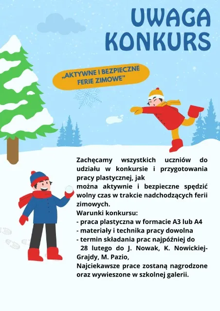 Plakat informacyjny