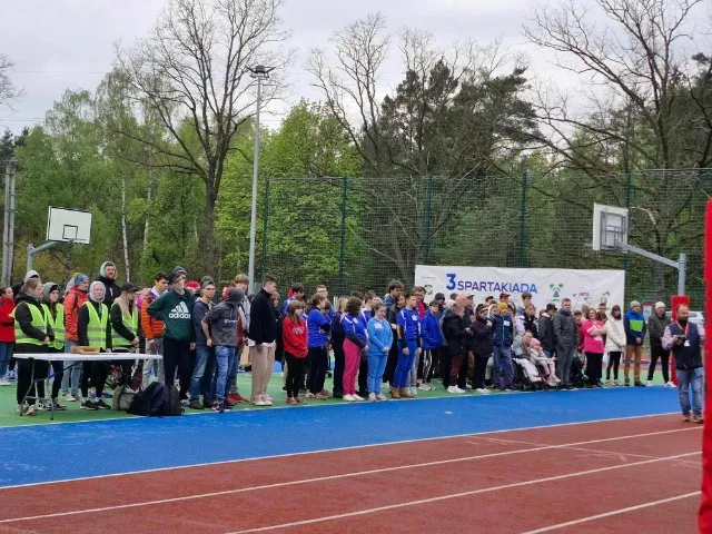 Uczniowie na Spartakdiadzie