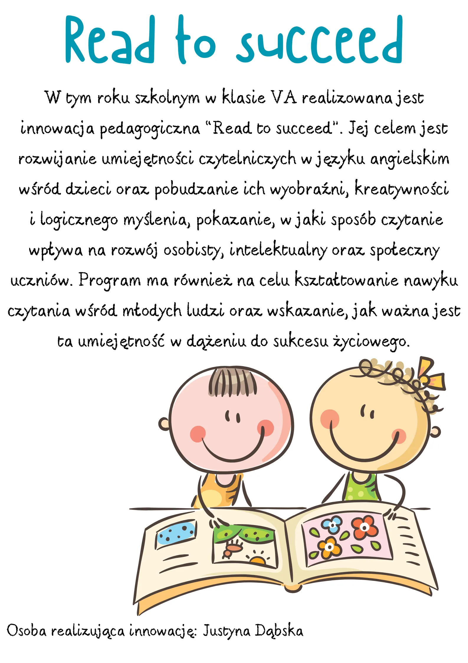 innowacja read to succeed