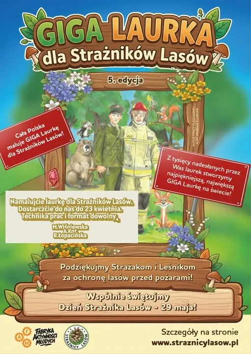 Laurka dla strażników lasów