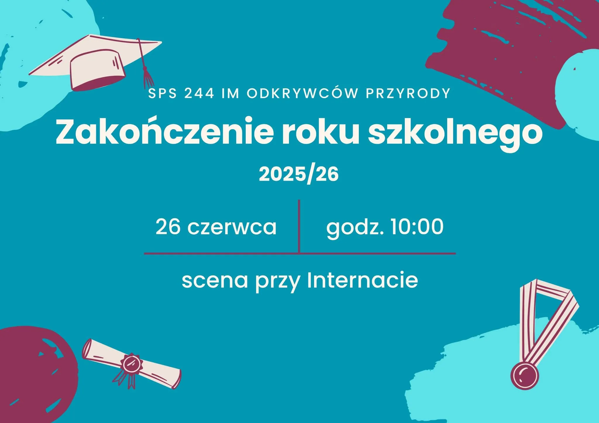 zakończenie roku szkolnego 25/26